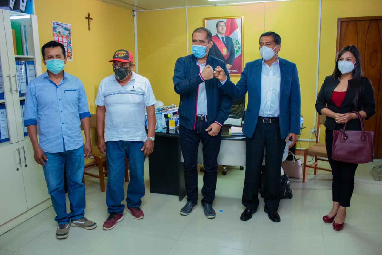 Alcalde Provincial de Yungay y Gobernador Regional de Áncash trabajando ...